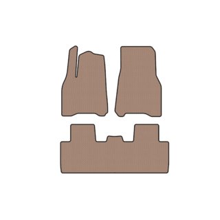 Rubberen automatten Carsuit (2020-2024, beige) foto 1