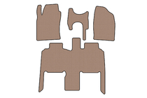 Toyota Previa 2000–2006 Rubberen automatten Carsuit (Beige) foto 1