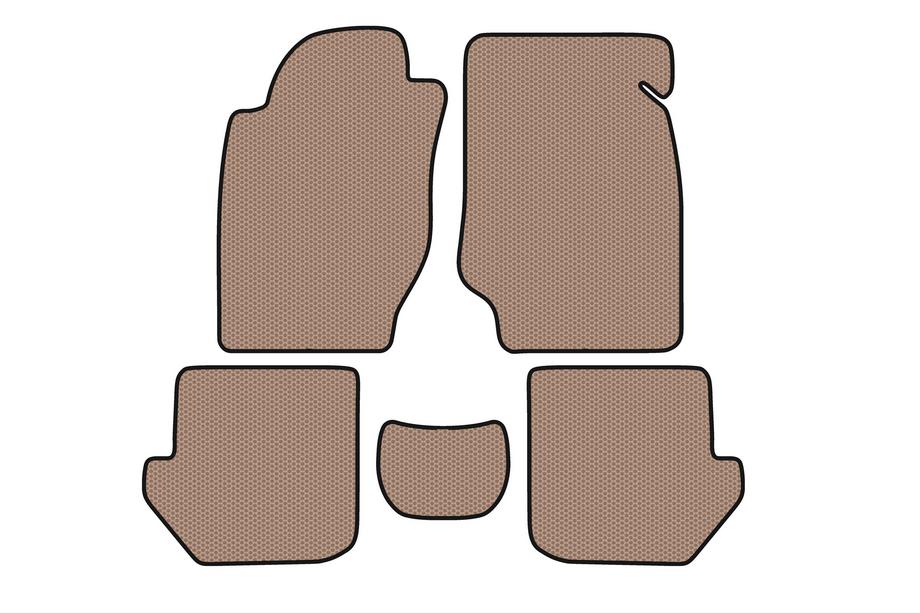 Toyota Rav 4 1996–2001 Rubberen automatten Carsuit (Beige) Image
