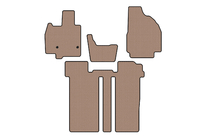 Toyota Previa 2006–2019 Rubberen automatten Carsuit (2 rijen, 6-zits, beige) foto 1
