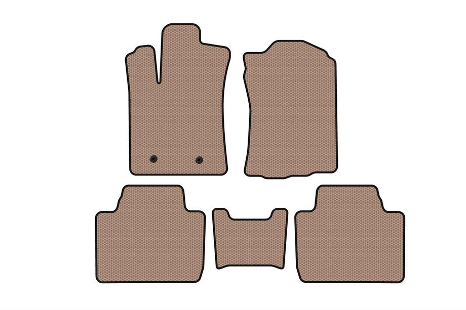 Toyota Tacoma 2015–2023 Rubberen automatten Carsuit (Beige) Image