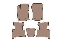 Toyota 4Runner 2009–2024 Rubberen automatten Carsuit (2 rijen, 2014-2024, 7-zits, beige) foto 1