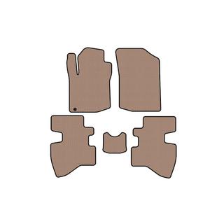 Rubberen automatten Carsuit (2007-2009, HB, 3-deurs, beige) Toyota Aygo 2007–2014 foto 1