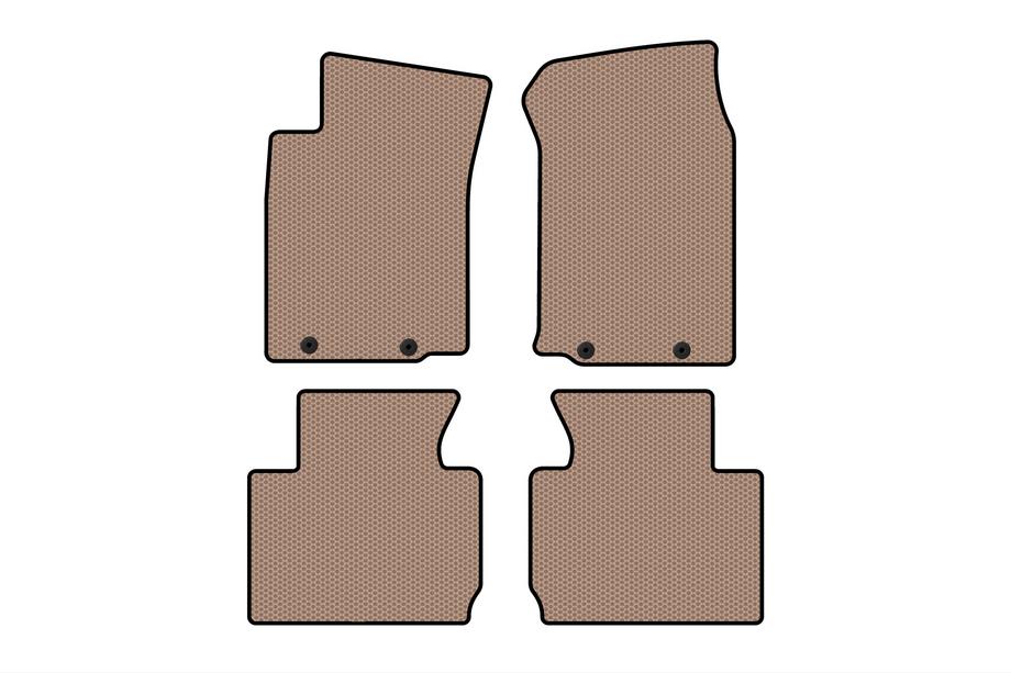 Toyota Tacoma 2004–2015 Rubberen automatten Carsuit (Beige) Image
