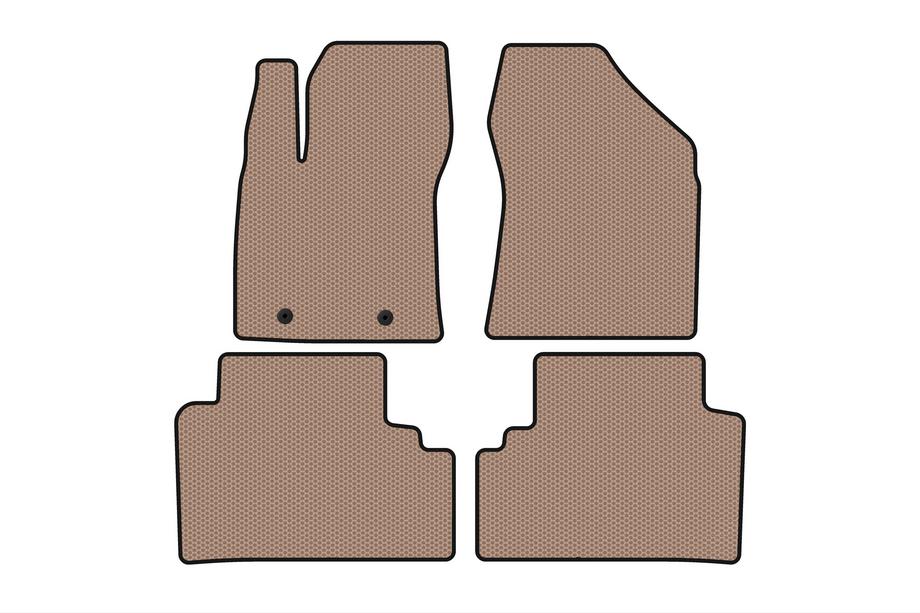 Toyota Avensis 2009–2018 Rubberen automatten Carsuit (SD, beige) Image