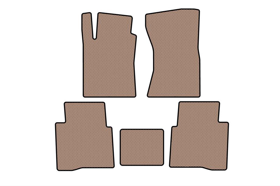 Toyota Fortuner 2006–2015 Rubberen automatten Carsuit (Beige) Image