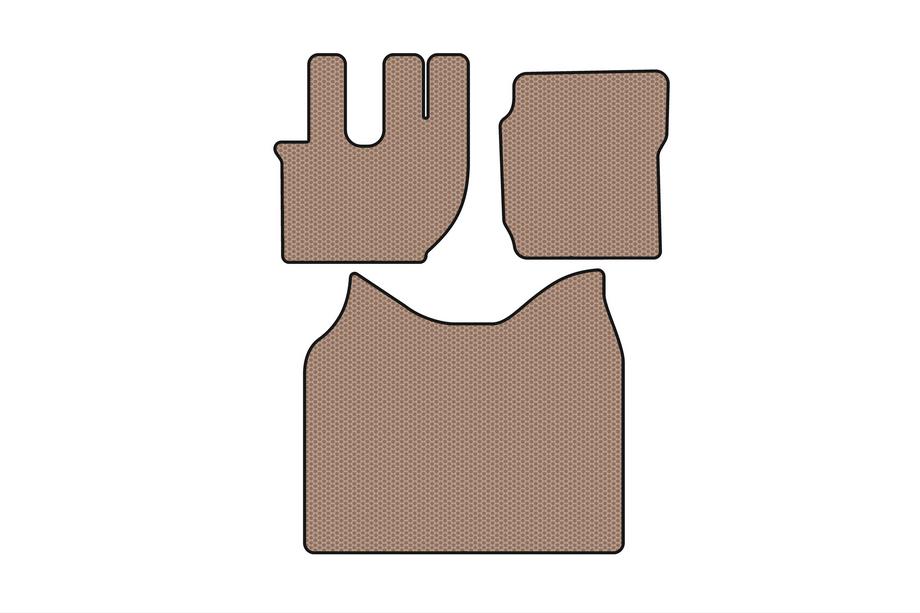 Volvo FH 1993–2012 Rubberen automatten Carsuit (2008-2012, Beige) Image