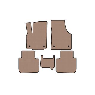 Rubberen automatten Carsuit (2 rijen, 7-zits, beige) foto 1
