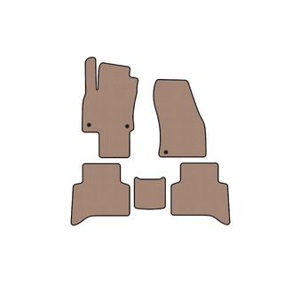 Rubberen automatten Carsuit (5-zits, beige) foto 1