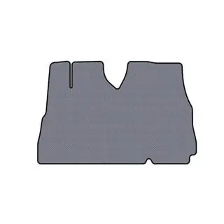 Rubberen automatten Carsuit (1995-2002, grijs) foto 1