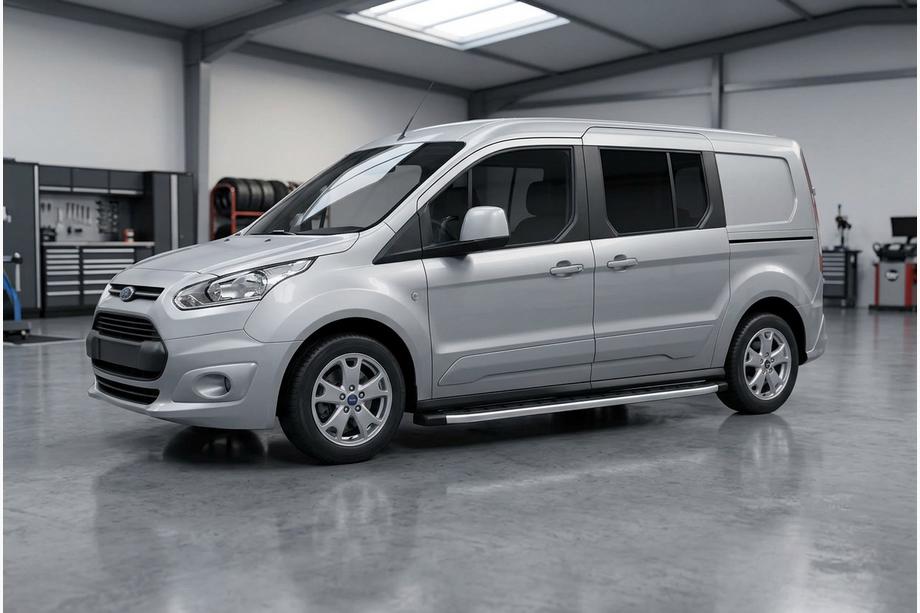 Ford Connect 2014–2021 Fullmond side steps (set van 2, aluminium) Image