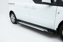 Ford Connect 2014–2021 Side steps Allmond Grey (set van 2, aluminium) foto 1