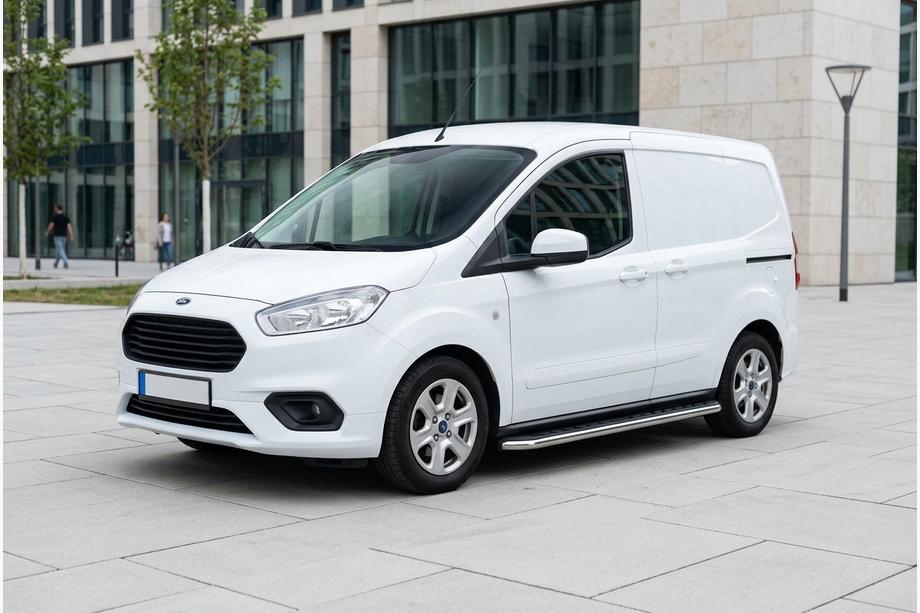 Ford Courier 2014–2023 Maydos V1 side steps (2 stuks, RVS) Image