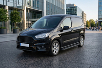Ford Courier 2014–2023 Allmond Black zijtreden (2 st., aluminium) foto 1