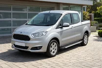 Ford Courier 2014–2023 Side steps RedLine V1 (2 stuks, aluminium) foto 1