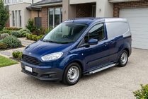 Ford Courier 2014–2023 Side steps Allmond Grey (set van 2, aluminium) foto 1