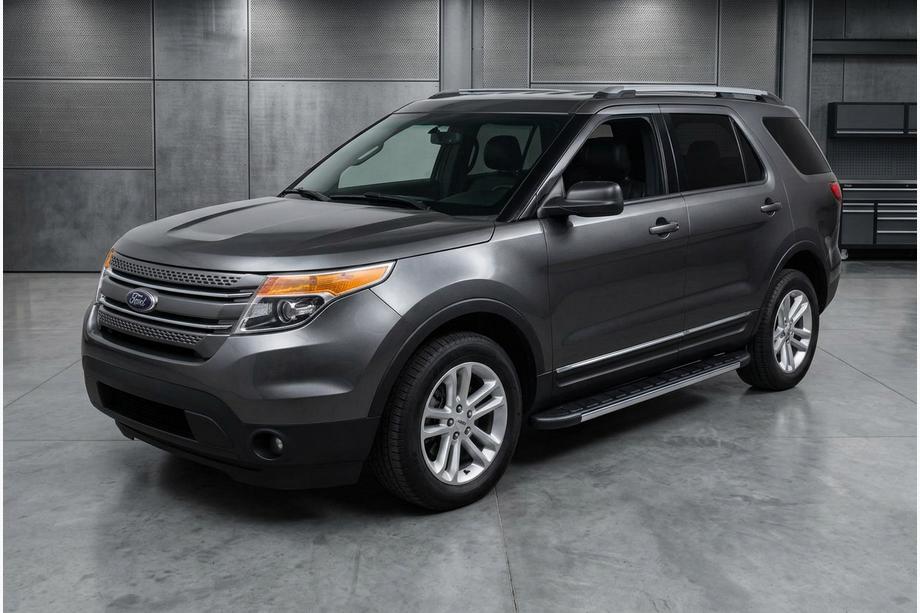 Ford Explorer 2011–2019 Duru zijtreden (set van 2, aluminium) Image