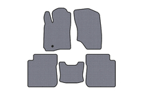 Mitsubishi Outlander 2001–2006 Rubberen automatten Carsuit (Grijs) foto 1