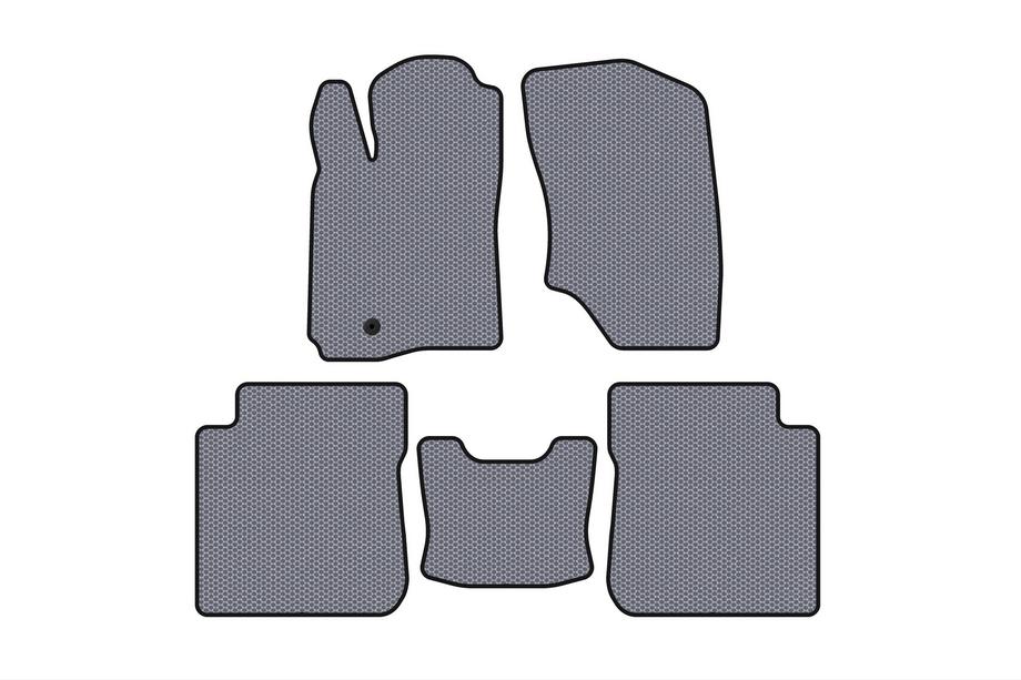 Mitsubishi Outlander 2001–2006 Rubberen automatten Carsuit (Grijs) Image