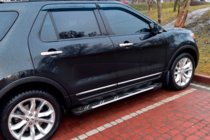 Ford Explorer 2011–2019 Sunrise side steps (set van 2, aluminium) foto 2