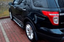 Ford Explorer 2011–2019 Sunrise side steps (set van 2, aluminium) foto 3