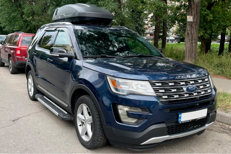Ford Explorer 2011–2019 Zijtreden RedLine V1 (2 stuks, aluminium) Image