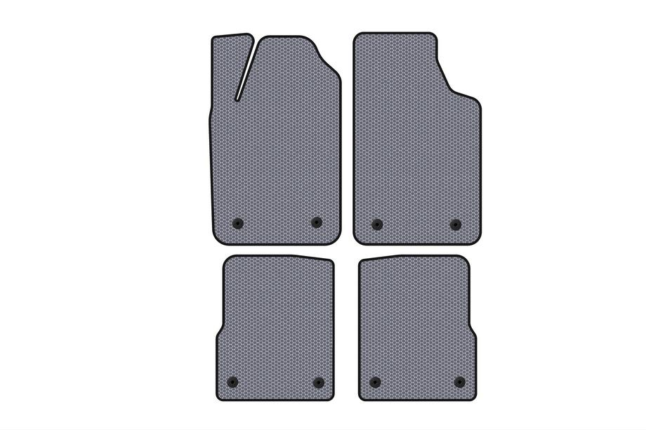 Audi A2 1999–2005 Carsuit rubber automatten (HB, grijs) Image