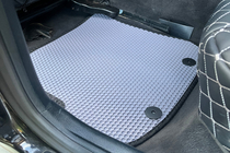 Audi A4 B5 1994–2001 Rubberen automatten Carsuit (Avant, grijs) foto 3