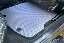 Audi A4 B5 1994–2001 Rubberen automatten Carsuit (Avant, grijs) foto 4