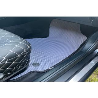 Rubberen automatten Carsuit (Avant, grijs) Audi A4 B5 1994–2001 foto 2