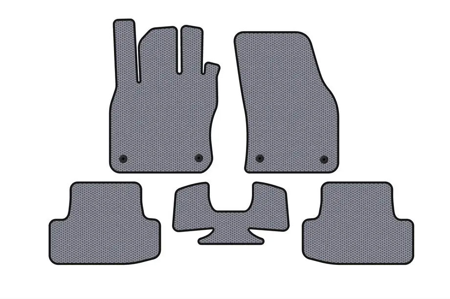 Audi Q2 2016– Rubberen automatten Carsuit (Grijs) Image