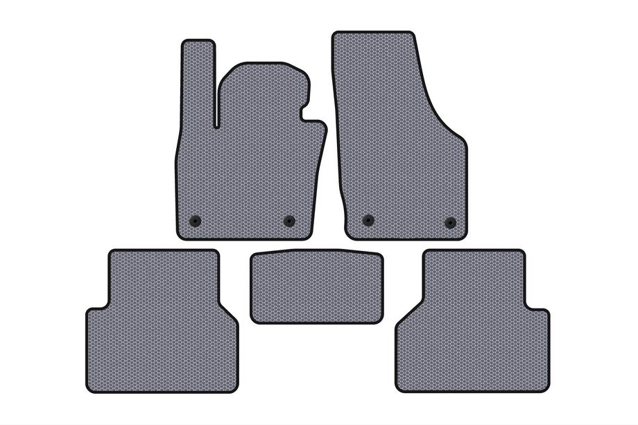 Audi Q3 2011–2019 Rubberen automatten Carsuit (Grijs) Image