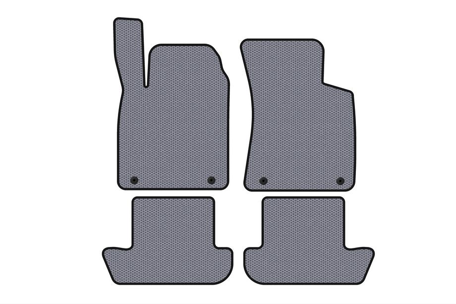 Audi TT 1998–2006 Rubberen automatten Carsuit (Coupé, grijs) Image