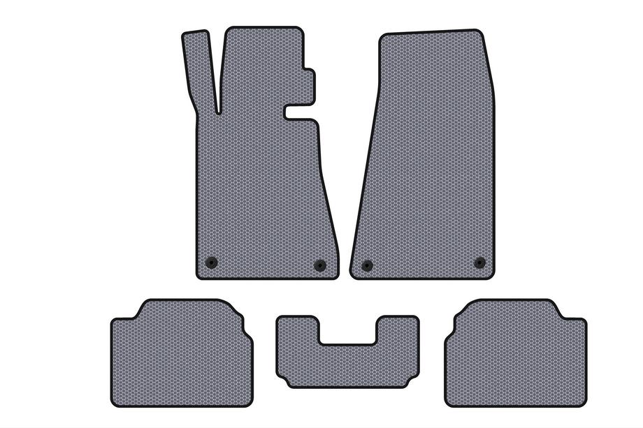 BMW 5 Serie E34 1988–1995 Rubberen automatten Carsuit (Grijs) Image