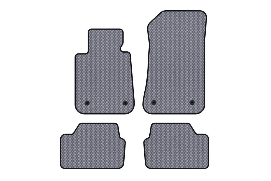 BMW 1 Serie E81/E82/E87/E88 2004–2011 Rubberen automatten Carsuit (Grijs) Image