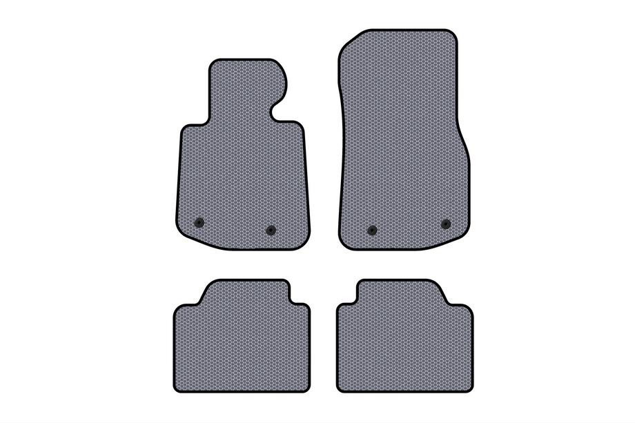 BMW 4 Serie F32/F33/F36 2012–2020 Rubberen vloermatten Carsuit V2 (Grijs) Image