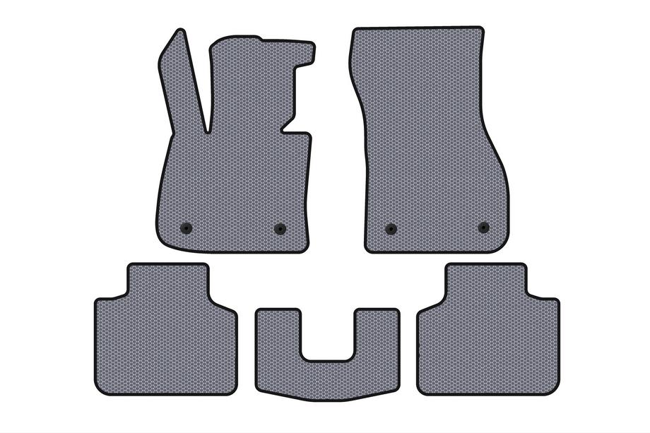 BMW 2 Serie Active Tourer F45/F46 2014–2021 Carsuit rubberen mattenset (voor F45, grijs) Foto 1