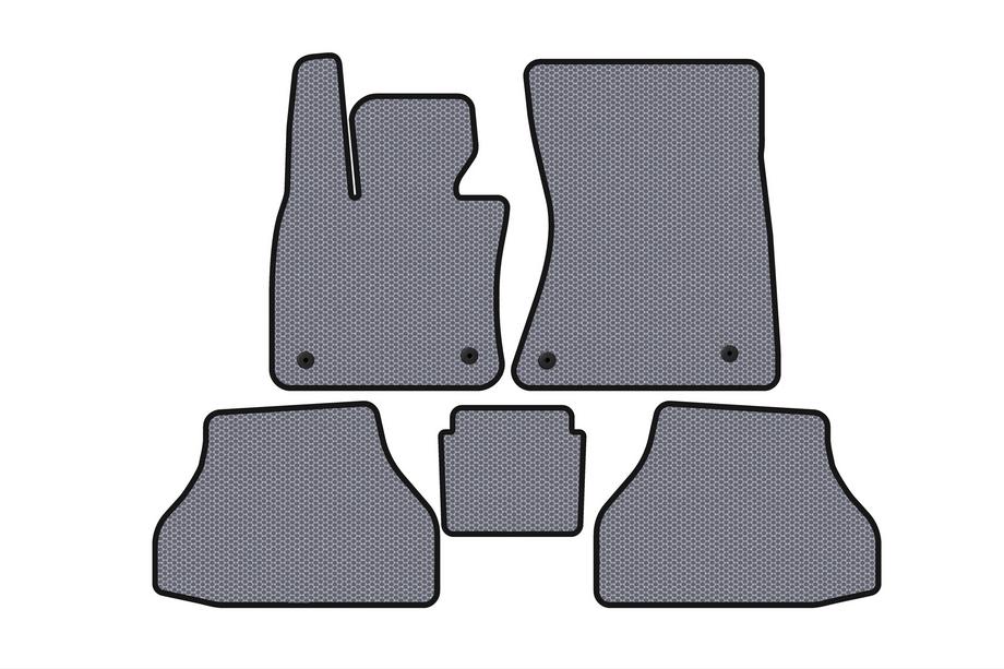 BMW X6 E71 2008–2014 Rubberen automatten Carsuit V-2 (Grijs) Image