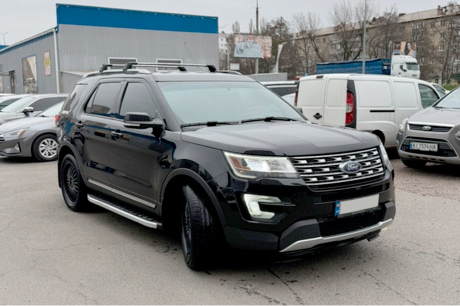 Ford Explorer 2011–2019 Fullmond side steps (set van 2, aluminium) Image