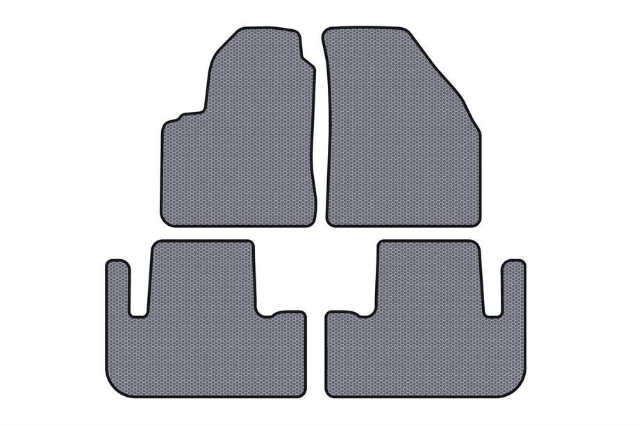 Chevrolet Tacuma/Rezzo 2000–2008 Rubberen automatten Carsuit (Grijs) Foto 1