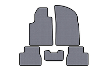Citroen C-3 2002–2009 Rubberen automatten Carsuit (Grijs) foto 1