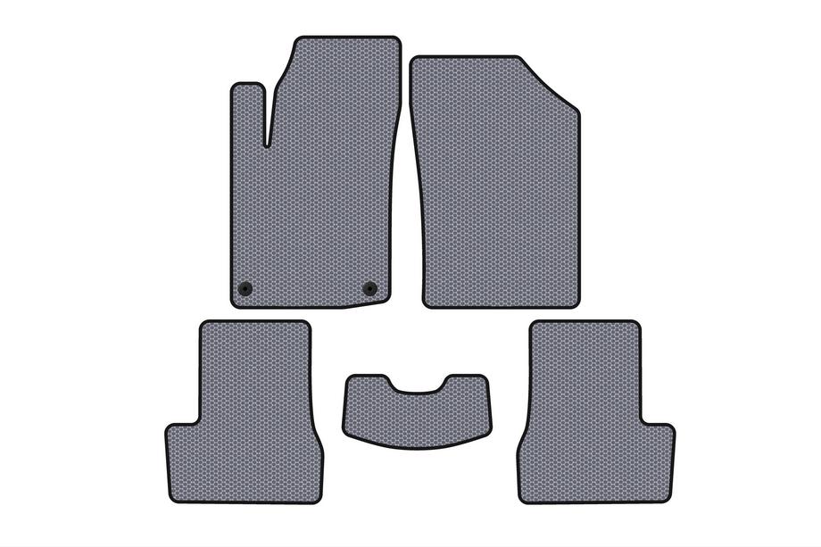 Citroen C-3 2009–2016 Carsuit rubber automatten (HB, grijs) Image