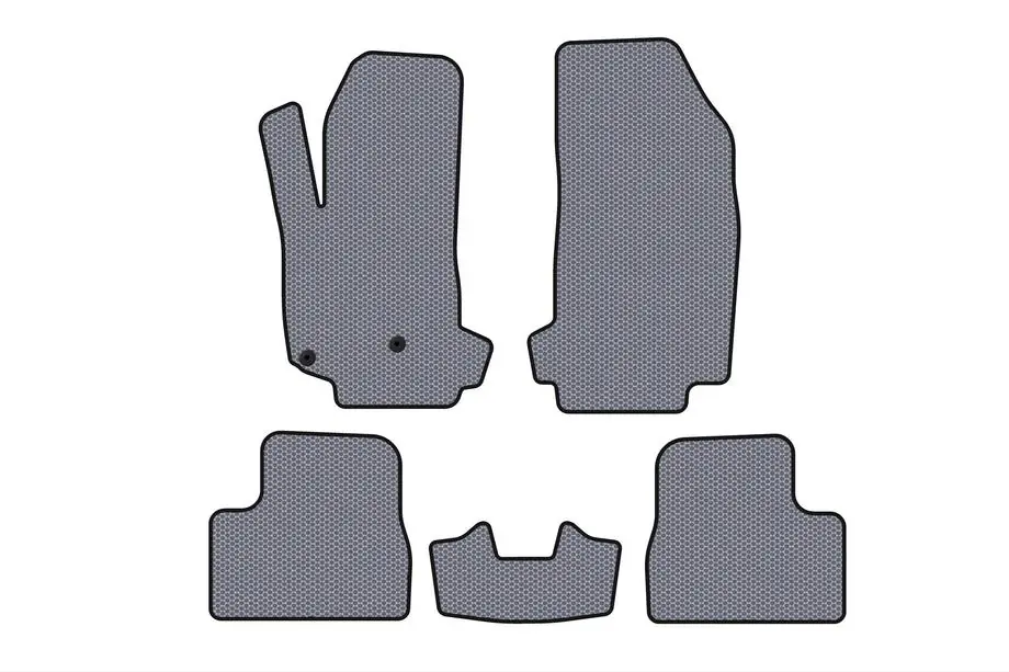 Citroen DS-3 2009–2016 Rubberen automatten Carsuit V-2 (Grijs) Image