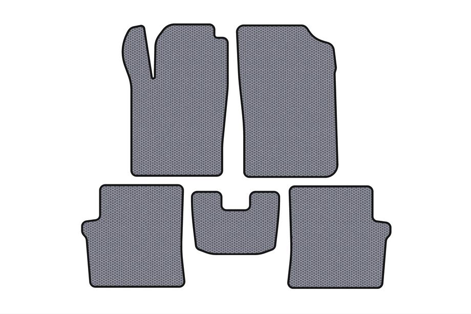 Citroen Xsara II 2000–2006 Rubberen automatten Carsuit (HB, 5-deurs, grijs) Foto 1