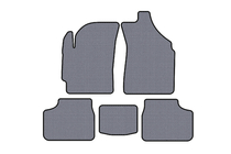 Daewoo Matiz 1998–2008 Rubberen automatten Carsuit (Grijs) foto 1