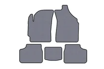Daewoo Matiz 2009–2015 Rubberen automatten Carsuit (Grijs) foto 1