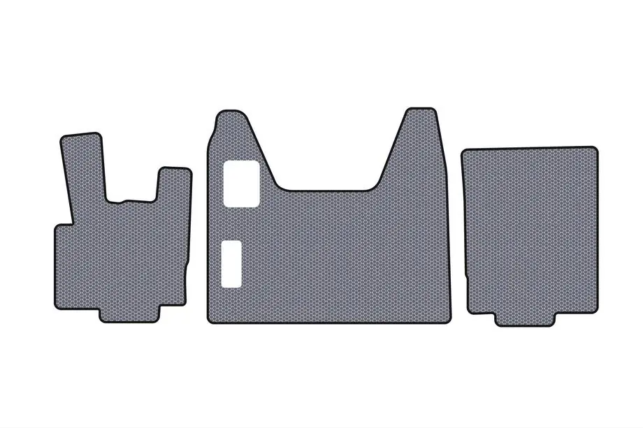 DAF XF95 2002–2006 Rubberen automatten Carsuit (Grijs) Image