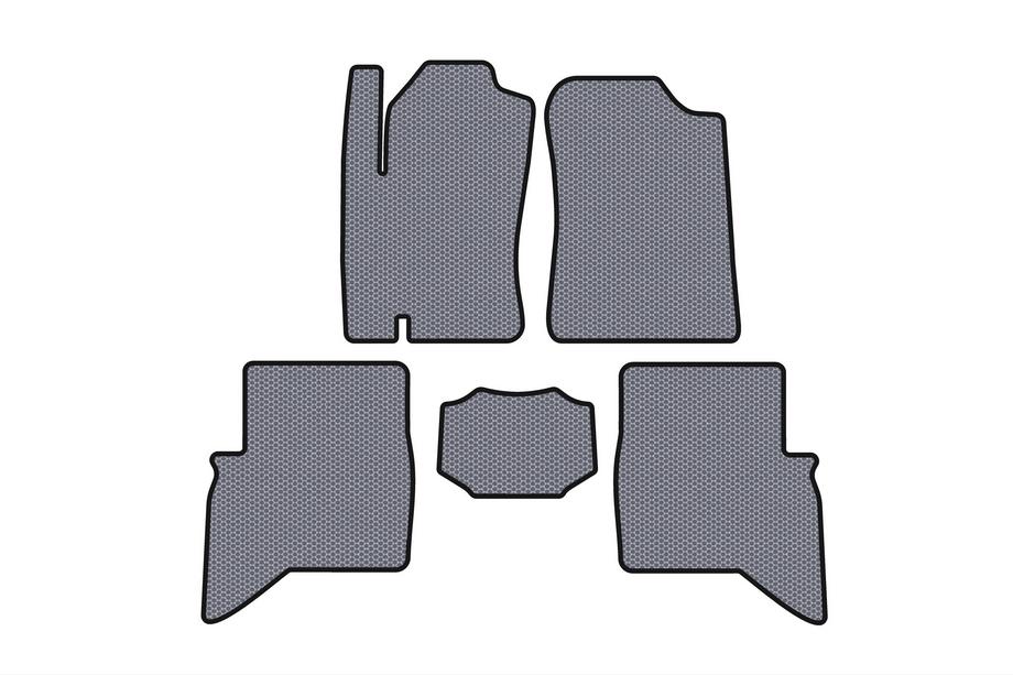 Daihatsu Terios 2006–2017 Rubberen automatten Carsuit (Grijs) Foto 1