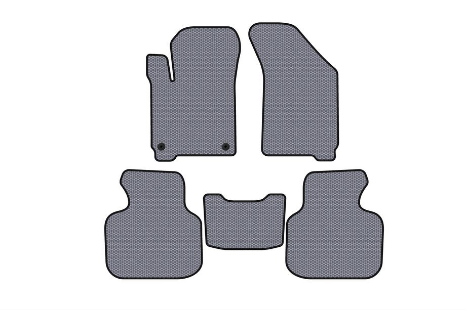 Dodge Journey 2008–2020 Rubberen automatten Carsuit (2011-2020, 7-zits, grijs) Image