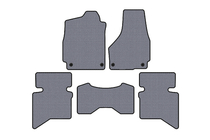 Dodge RAM (DS/DJ/D2) 2009–2024 Carsuit rubber automatten voor interieur (2009+, 5-zits/4-zits cabine, grijs) foto 1